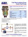 Fuel Recirculating Pump